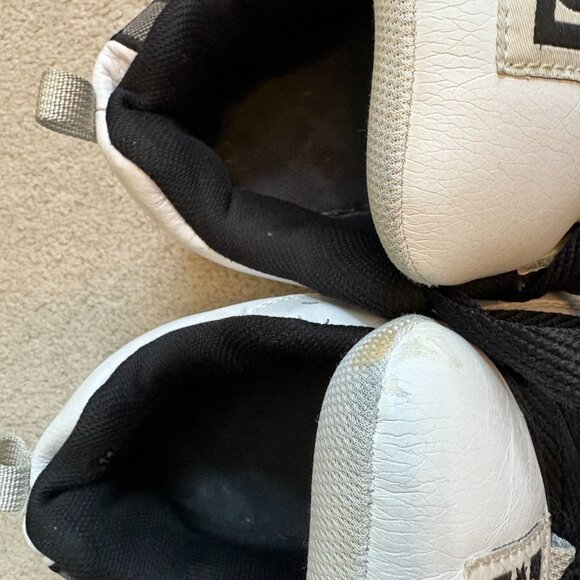 DC Court Graffik Skate Shoes Men's Size 10.5 White Black 300927 - Picture 9 of 10